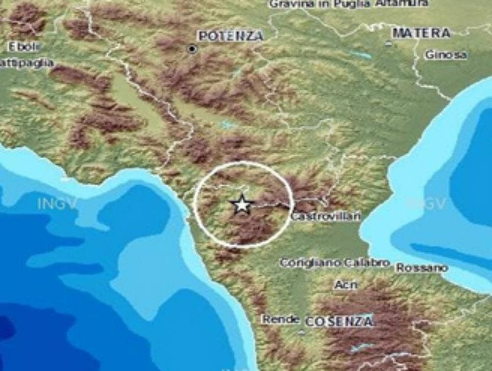 Scossa di terremoto sulla Sila