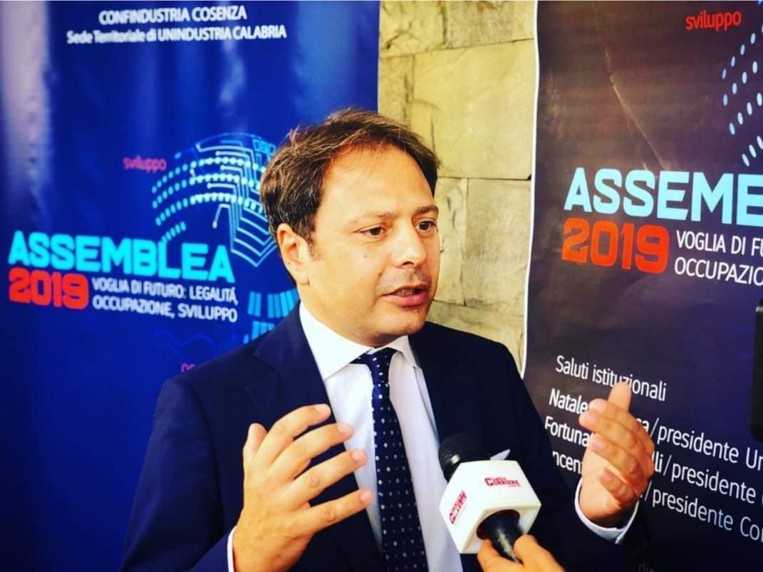 Coronavirus, Amarelli: «Contenere i contagi e salvare l'economia»