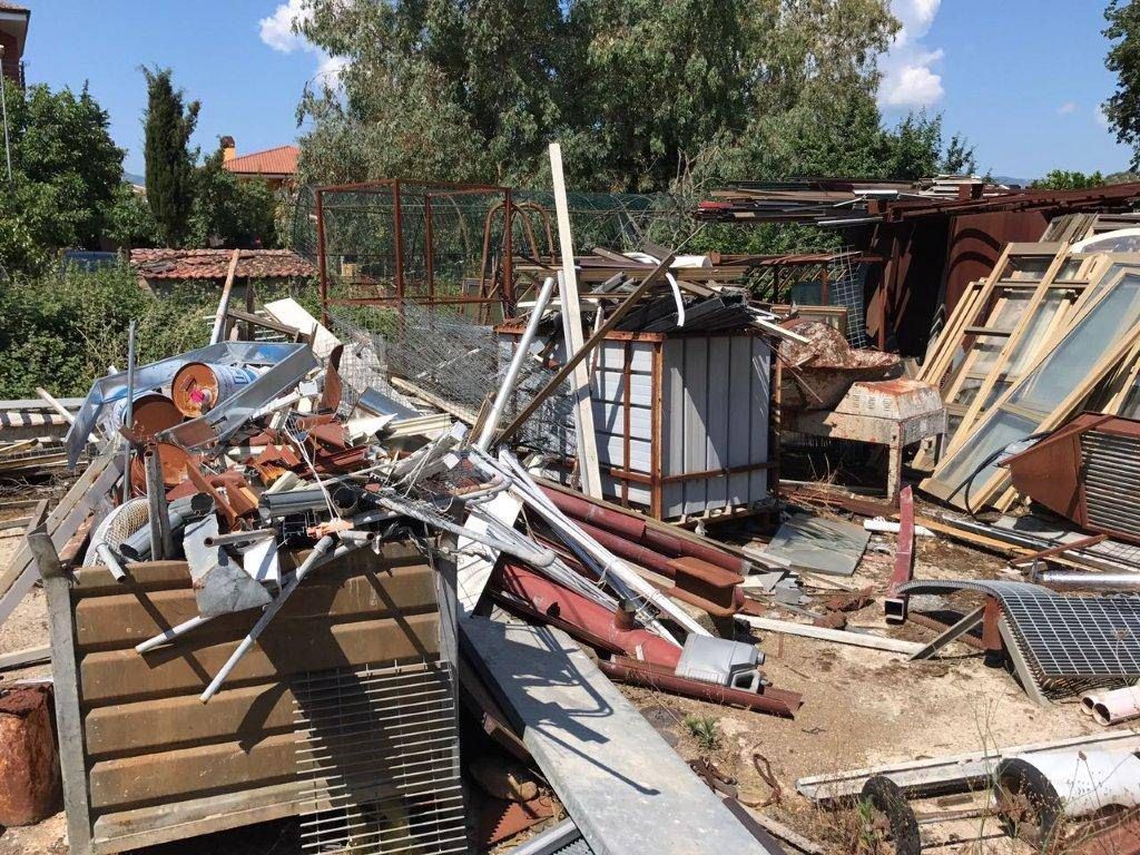 Montalto, sequestrata una discarica abusiva