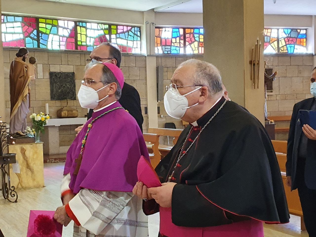 Monsignor Morrone arriva a Reggio. Alla Madonna della Consolazione l’atto di affidamento