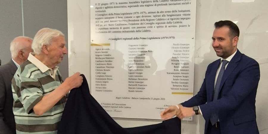Palazzo Campanella celebra i 55 anni della prima seduta del Consiglio regionale
