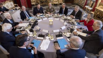 Al Quirinale la riunione del Consiglio supremo di difesa