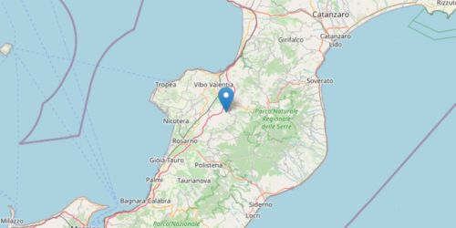 Trema la terra nel Vibonese, scossa di 3.5 con epicentro a Dasà