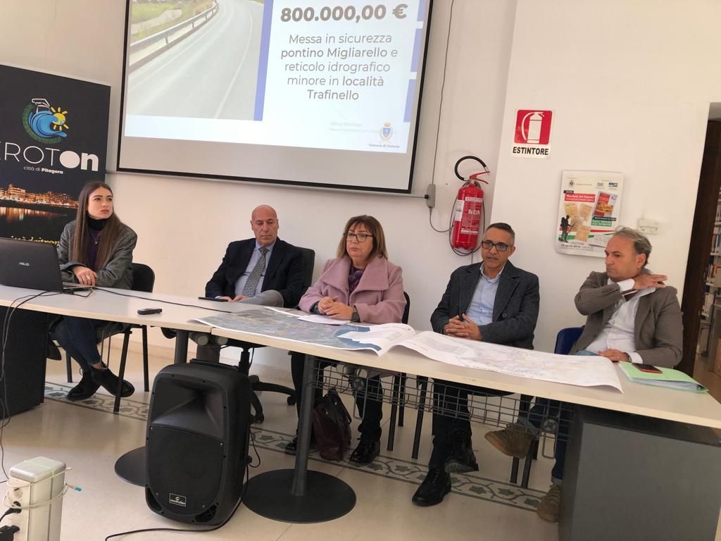 Rischio idrogeologico a Crotone, entro aprile interventi per 7,6 milioni