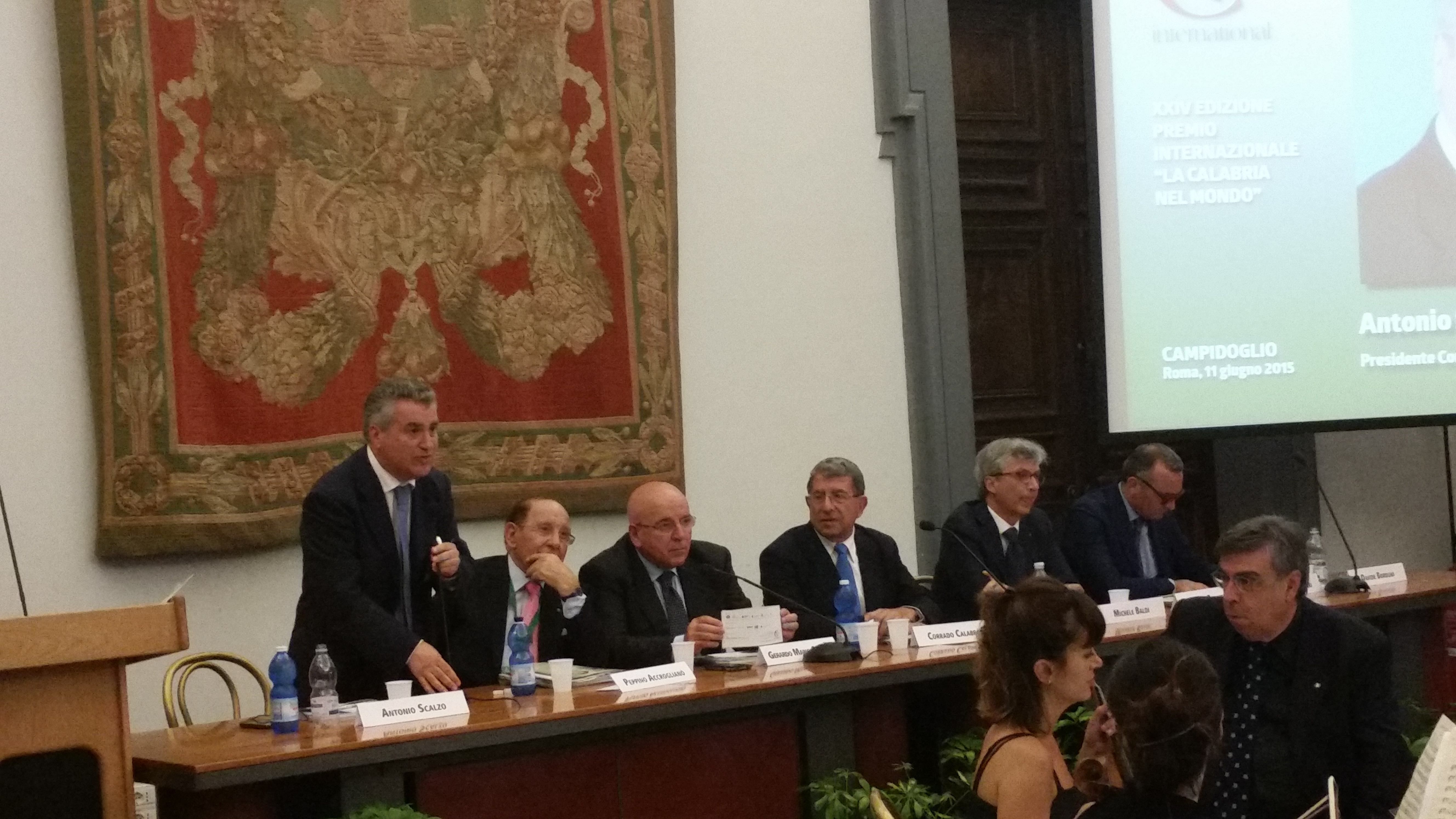 Calabresi nel mondo, Scalzo: parte migliore della regione