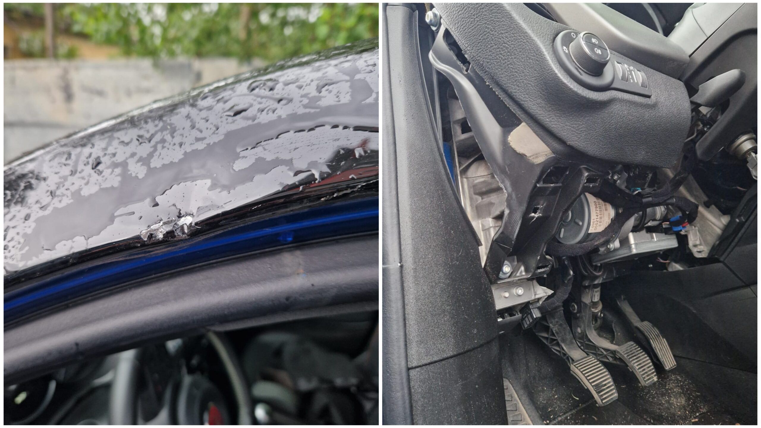 Notte di follia a Cosenza: decine di auto rubate e danneggiate – FOTO