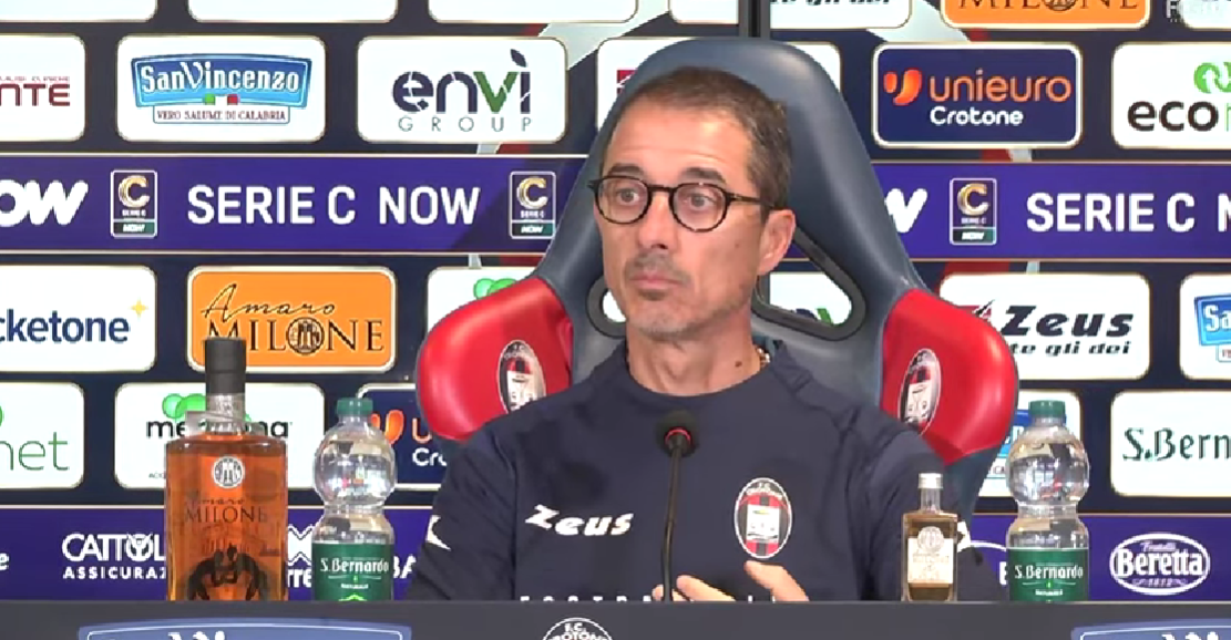 Crotone, Longo: «Dobbiamo alimentare il sogno attraverso la fame»