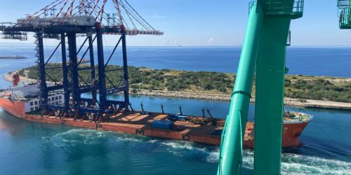 gru di banchina PORTO GIOIA TAURO