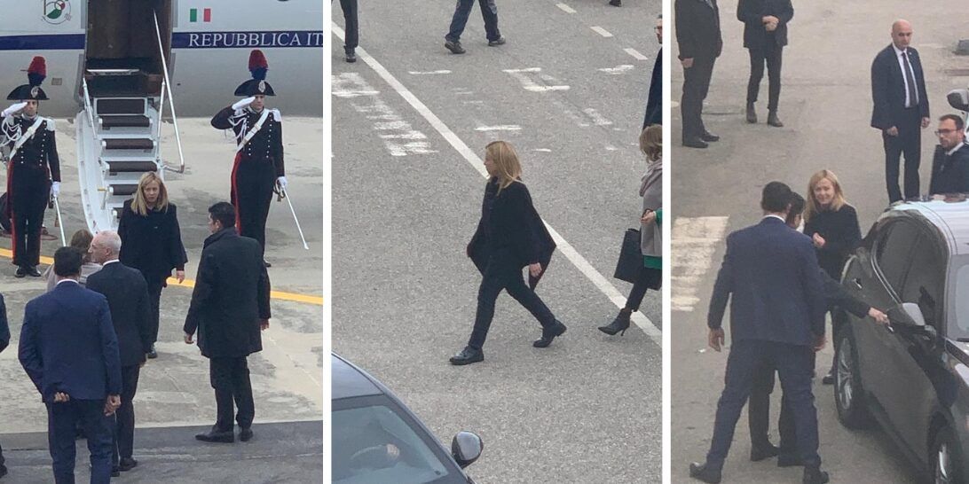 Il governo è in Calabria, la Meloni e i suoi ministri arrivano a Cutro – VIDEO e FOTO