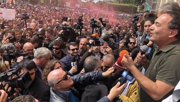 Lucano alla Sapienza: «Il nostro sogno continuerà fino alla fine» – VIDEO