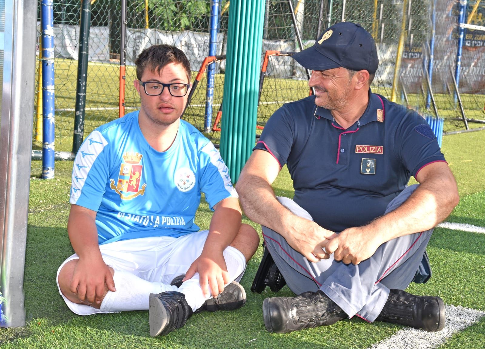 Zumpano ospita la “Partita dell’Amicizia” tra la Polizia e l’Asd “Totò for special ones” – FOTO