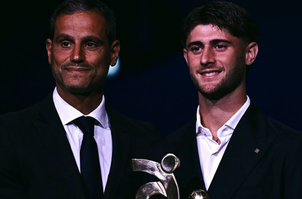 All’ex Catanzaro Liberali il premio Miglior giovane della serie B. E il ct Mancini lo promuove