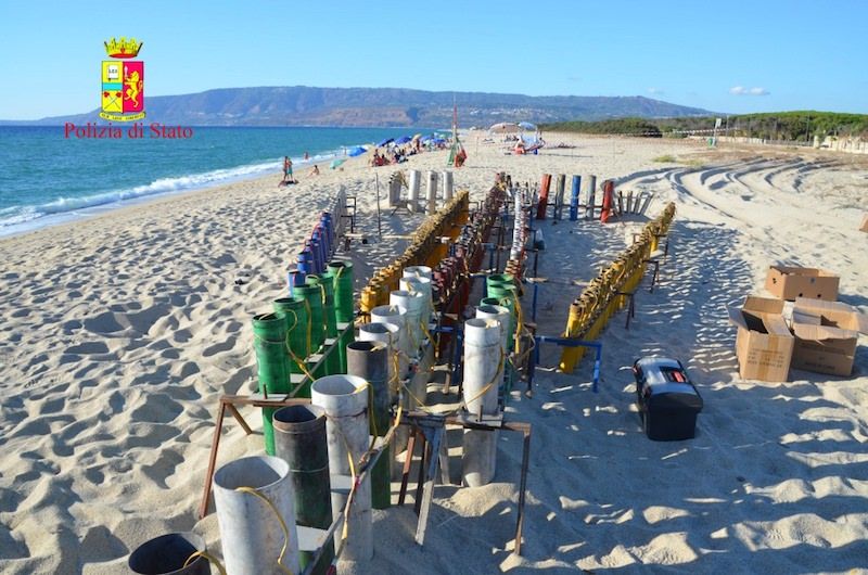 Sequestrati 120 kg di fuochi pirotecnici a San Ferdinando