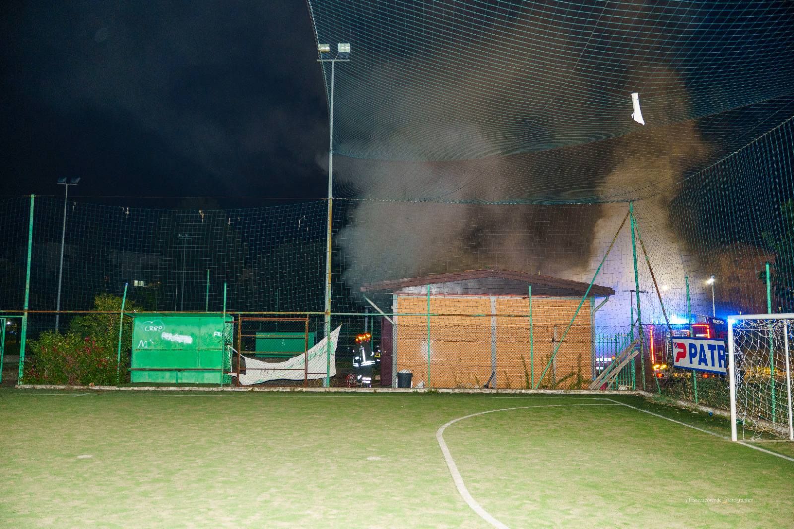 Incendio al campetto di Rende, il Comune valuta la gestione diretta