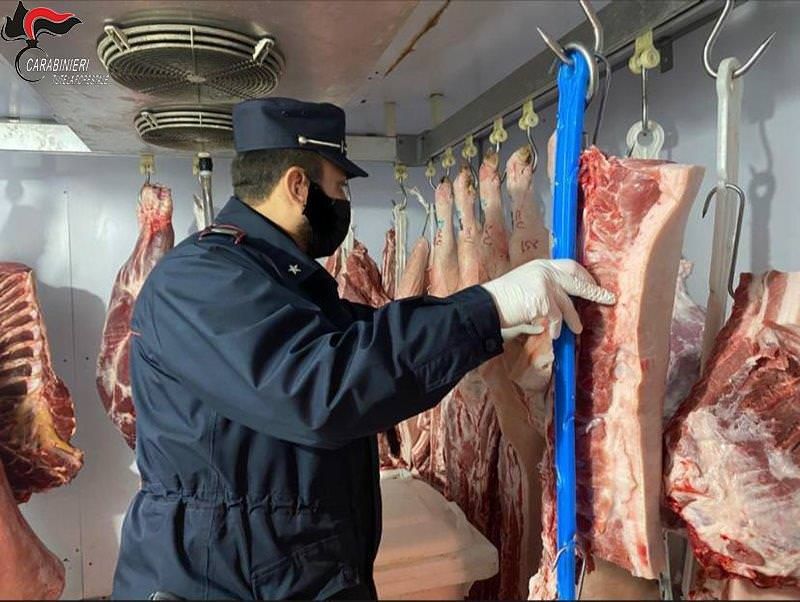 Montalto, sequestrati oltre 80 kg di carne privi di tracciabilità