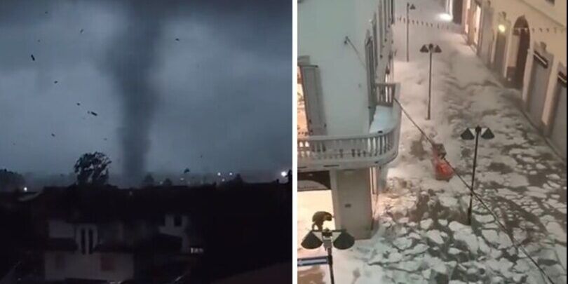 L’Italia divisa in due: afa al Sud, al Nord bombe d’acqua