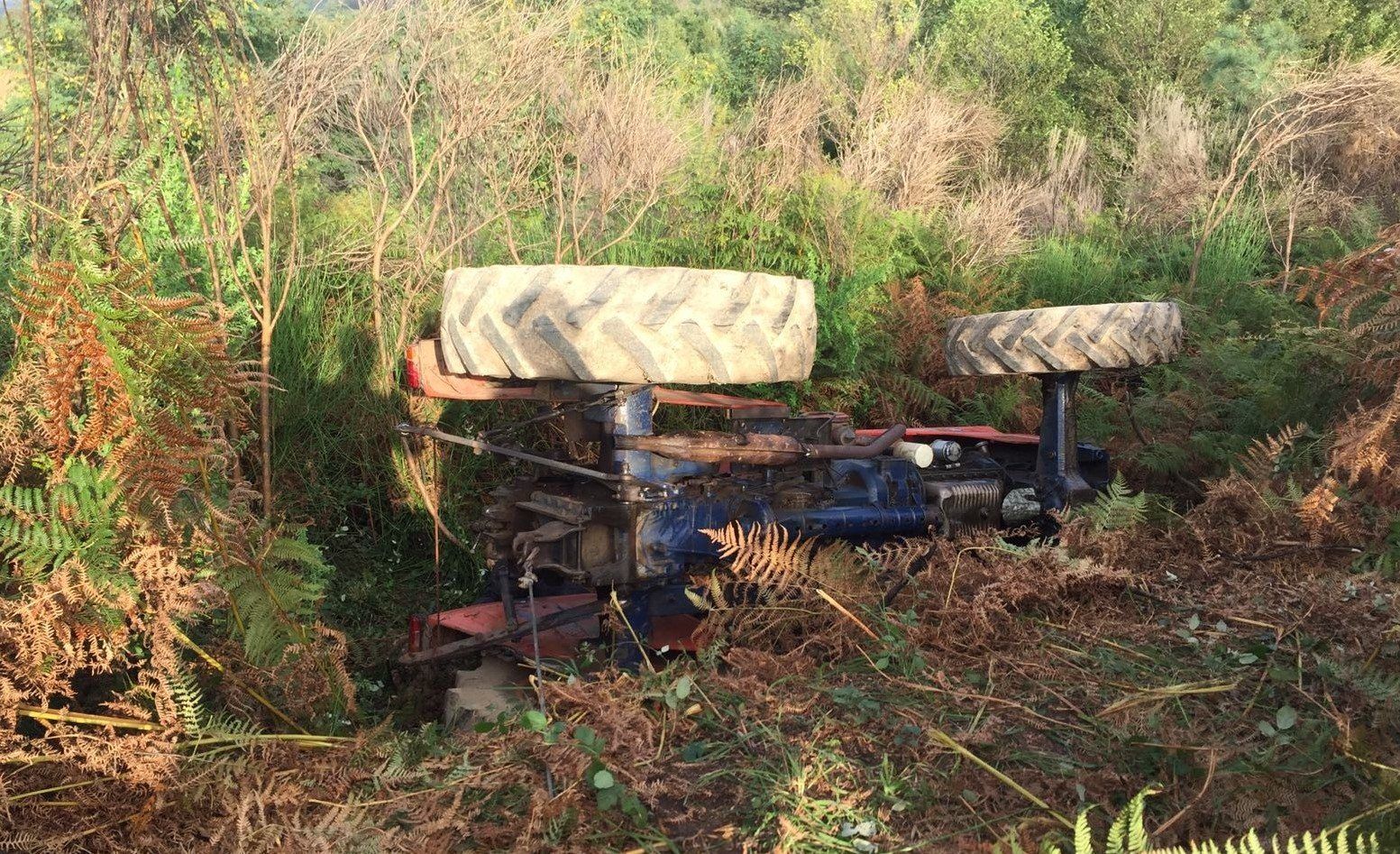 Dinami, muore schiacciato dal trattore