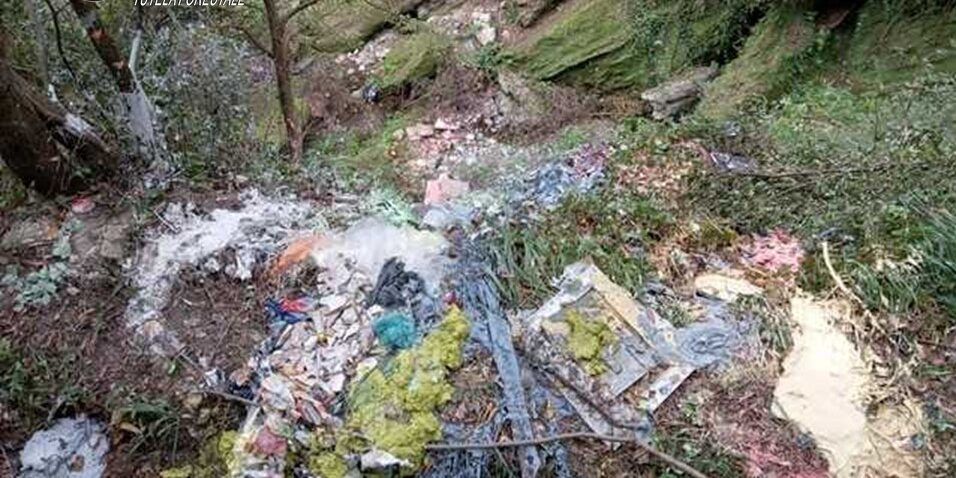 Abbandono di rifiuti pericolosi nel Parco Nazionale d’Aspromonte, denunciati 2 imprenditori edili