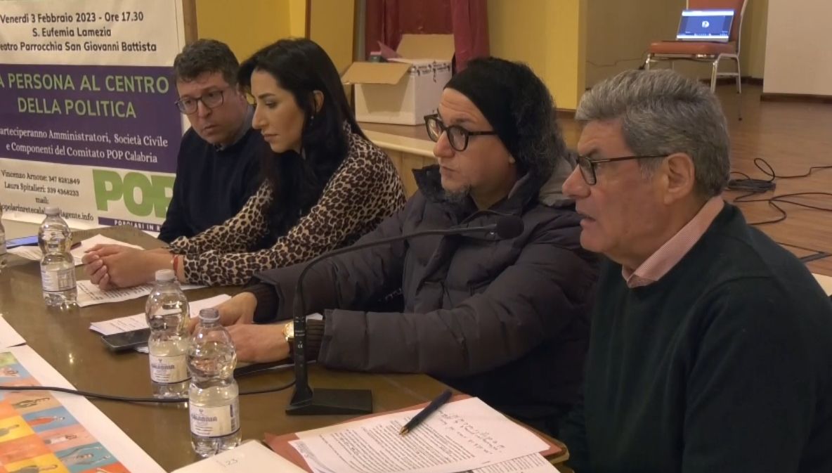 “La persona al centro della politica”, i Popolari in rete della Calabria si mobilitano – VIDEO