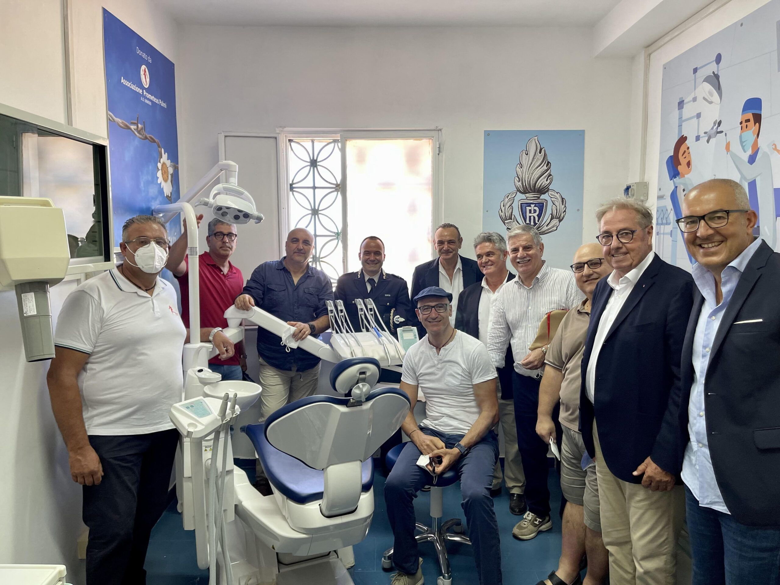 Donato un ambulatorio odontoiatrico al carcere di Palmi