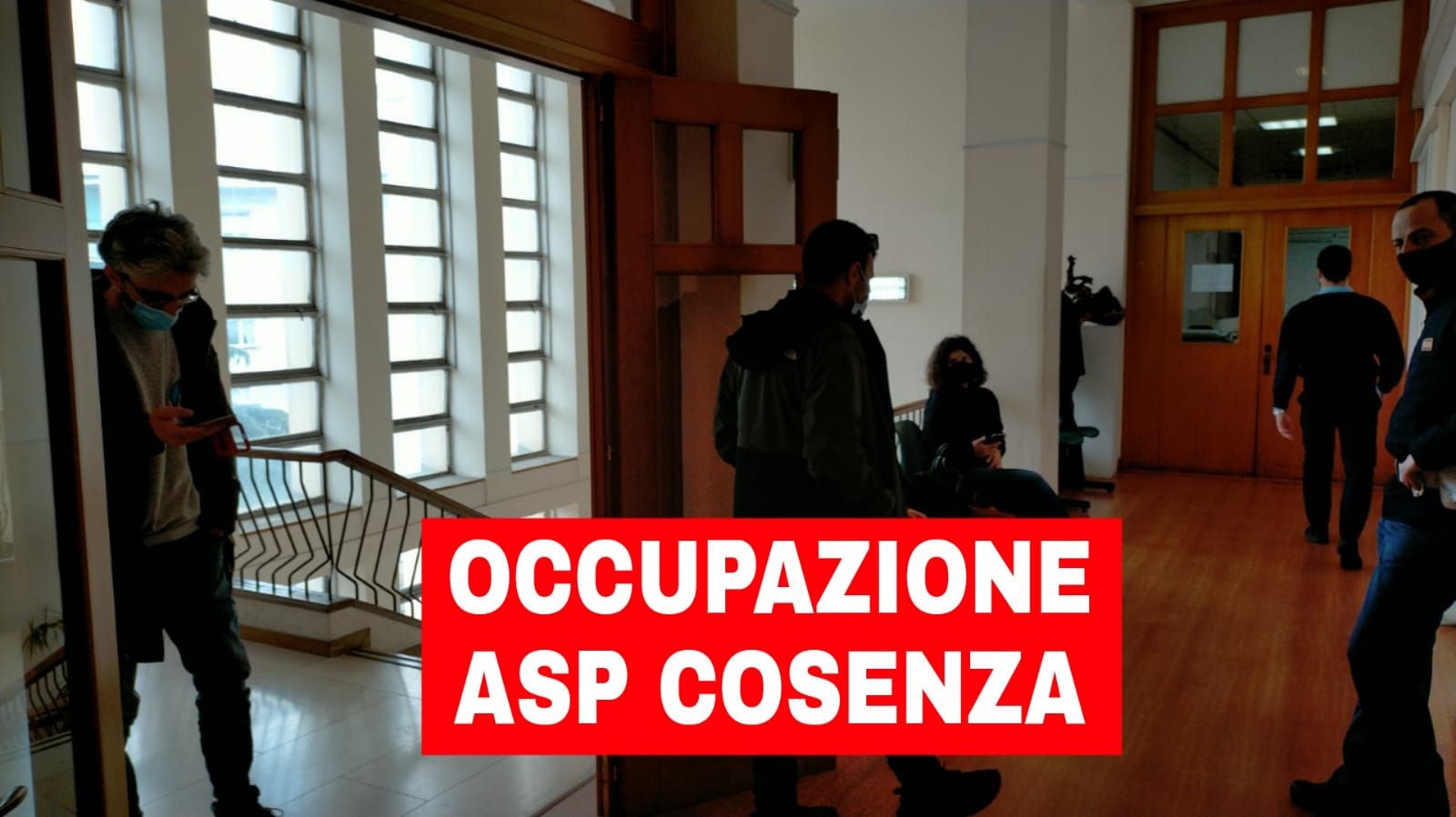 Emergenza Covid a Cosenza, occupata anche la sede Asp – INTERVISTA