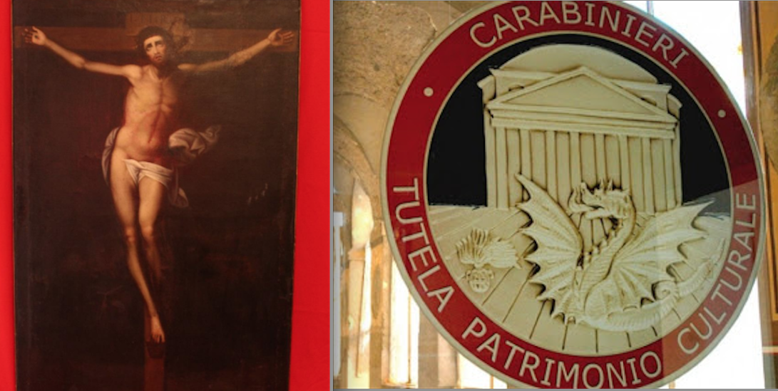 Dipinto rubato ed esposto in fiera, il nucleo carabinieri Tpc di Cosenza lo restituisce al proprietario