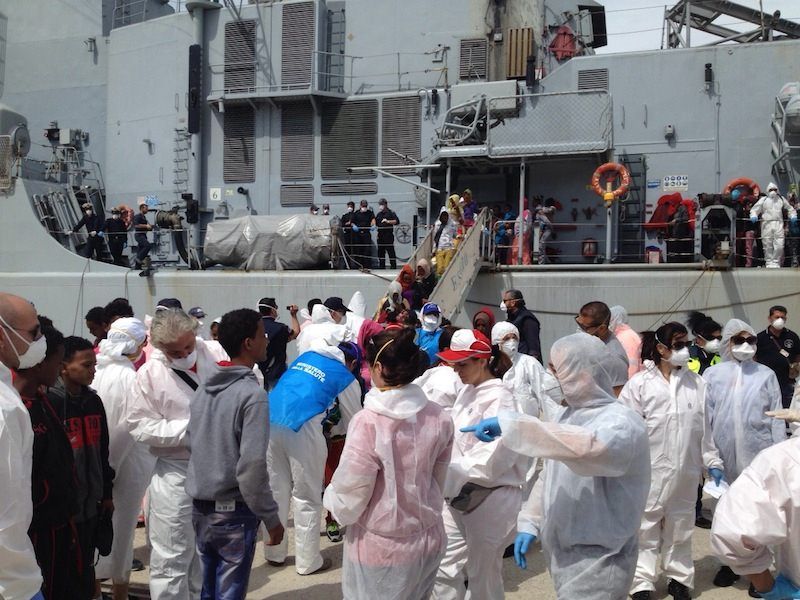 Sbarchi, oltre 600 migranti a Reggio Calabria