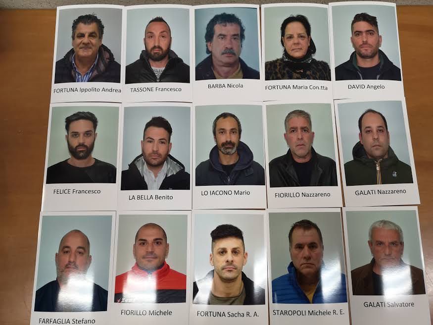 Chiusa l'inchiesta sulla 'ndrangheta di Piscopio: 57 indagati
