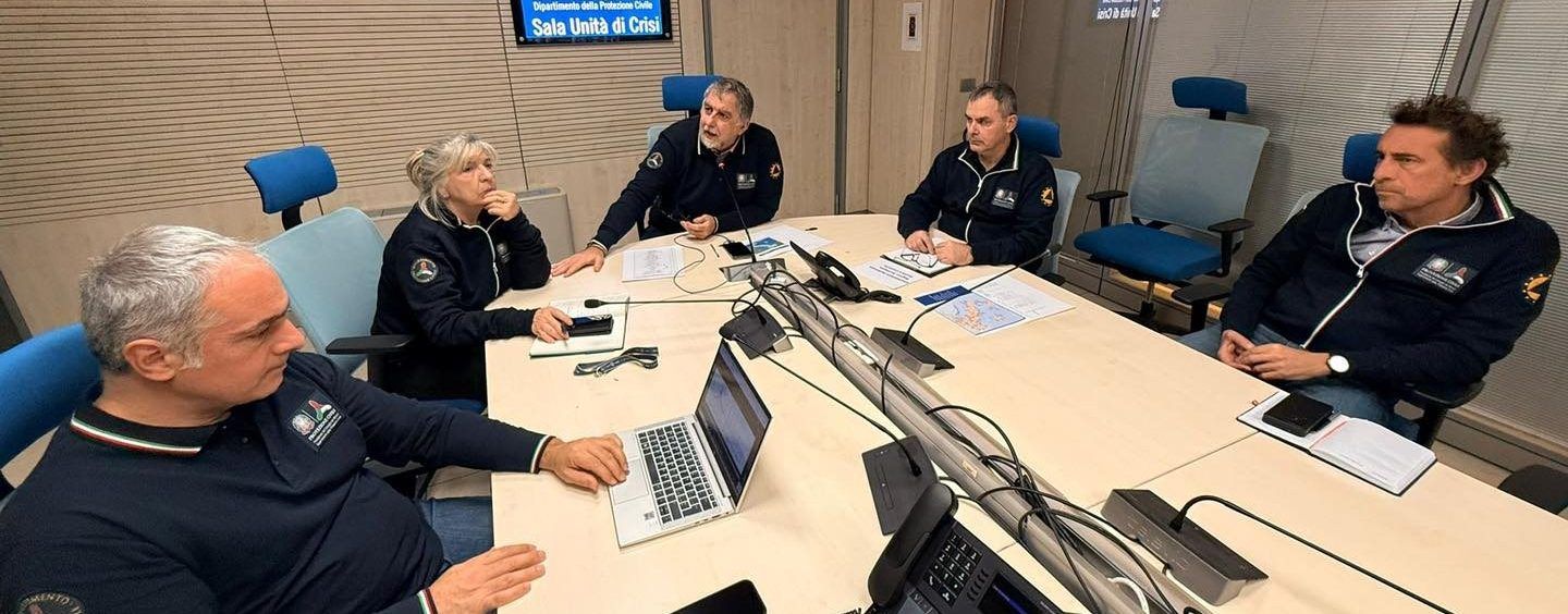 Allerta meteo, la Protezione Civile riunisce l’unità di crisi