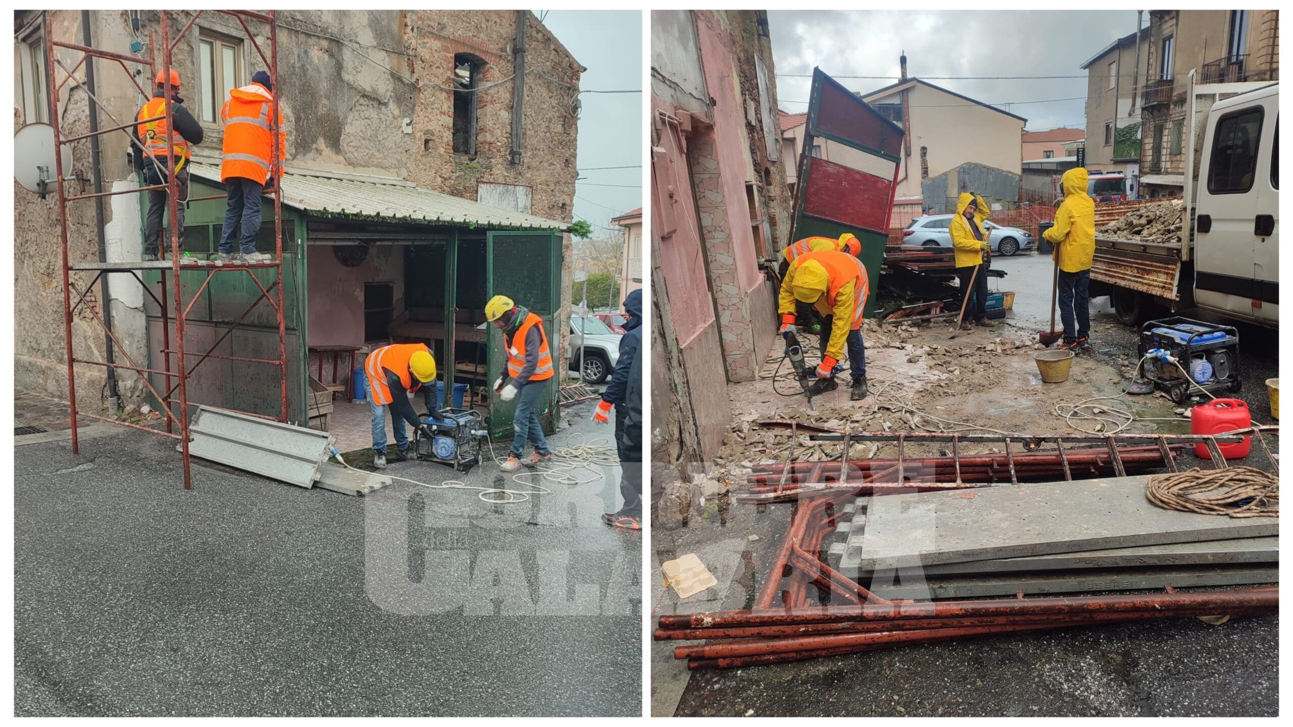 Vibo Valentia, demolito immobile abusivo della famiglia Mantella – FOTO E VIDEO