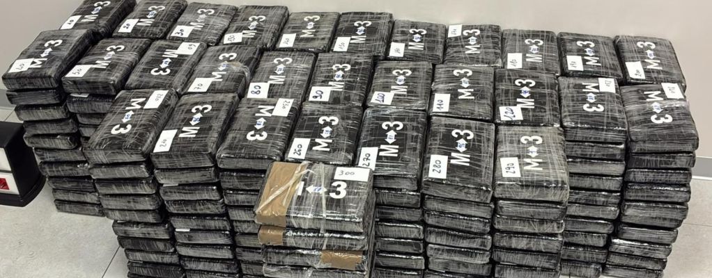 Maxi sequestro da 3 quintali di cocaina nascosta in un container – VIDEO