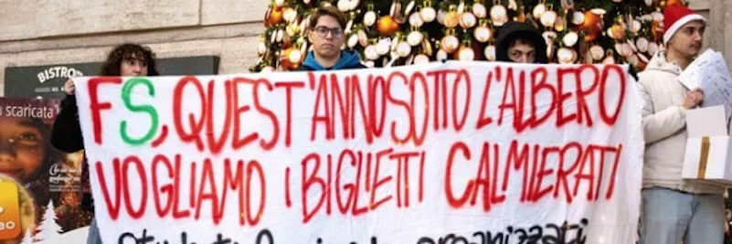 «Milano-Reggio Calabria con Fs? Piuttosto scendo in slitta»