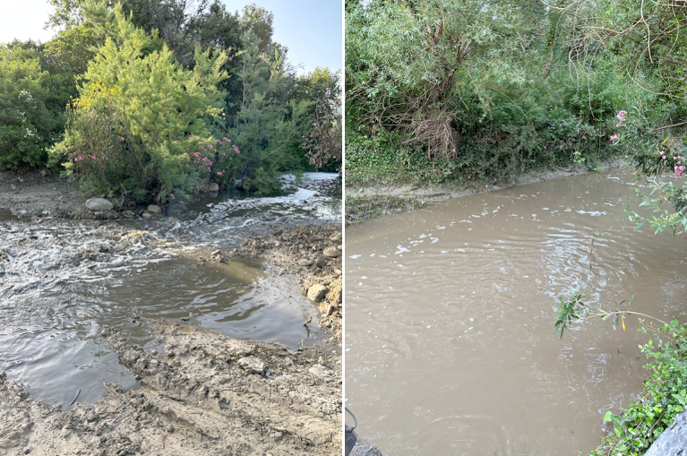 Cede un tubo della discarica nel Cosentino, il percolato finisce nel fiume Nicà. Sequestrato l’impianto