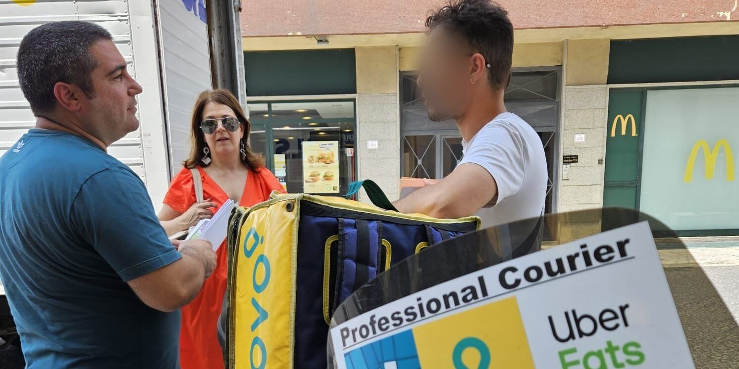 “I Rider sono lavoratori”, anche a Reggio la mobilitazione organizzata dalla Cgil