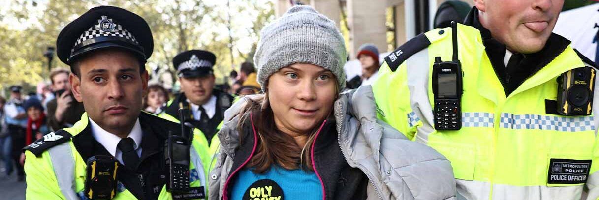 Protesta contro i giganti del petrolio, arrestata Greta Thunberg