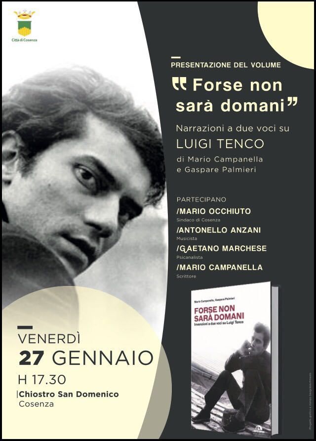 La "malinconia" di Tenco rivive nel libro di Mario Campanella