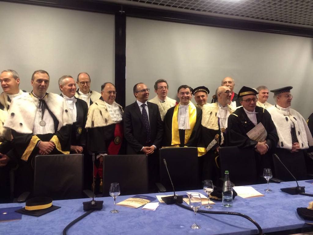 A Reggio laurea ad honorem per Paleari 