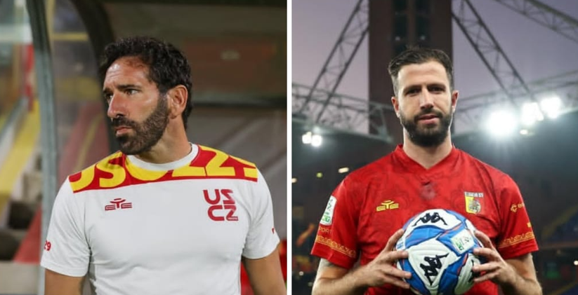 Catanzaro, i messaggi di Caserta e Iemmello: «È stato bellissimo»