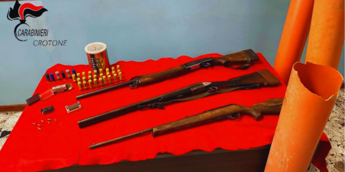 droga armi carabinieri crotone petilia