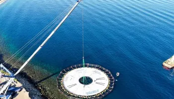 Installata al largo della Calabria una piattaforma per l’accumulo di energia green