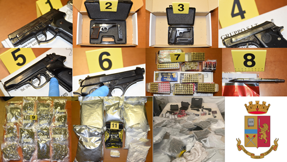 Armi clandestine e droga, arrestato 29enne nel Reggino