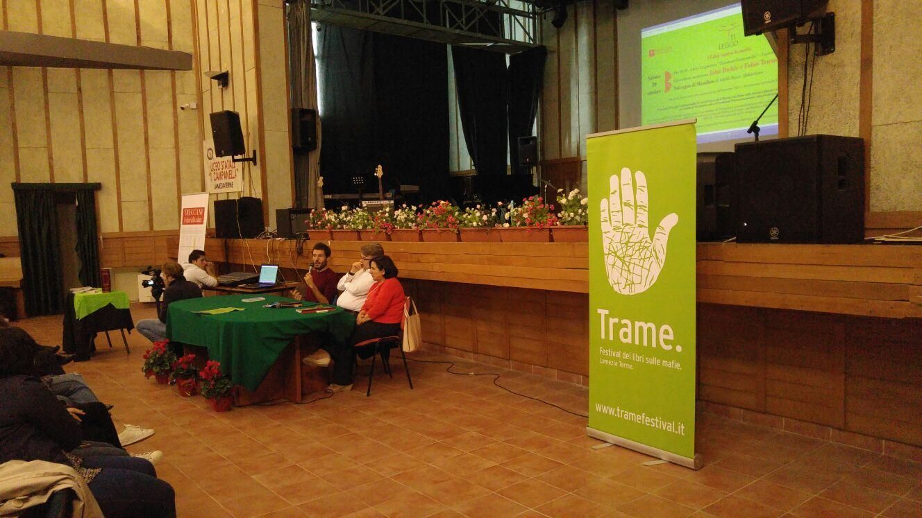 #Tileggo, John Dickie al Campanella di Lamezia