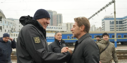 crosetto in ucraina kyiv esplosioni