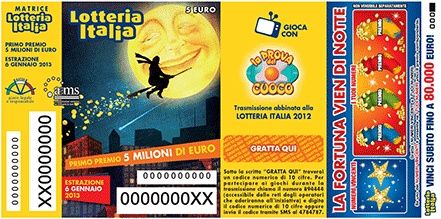 La Lotteria "bacia" anche la Calabria