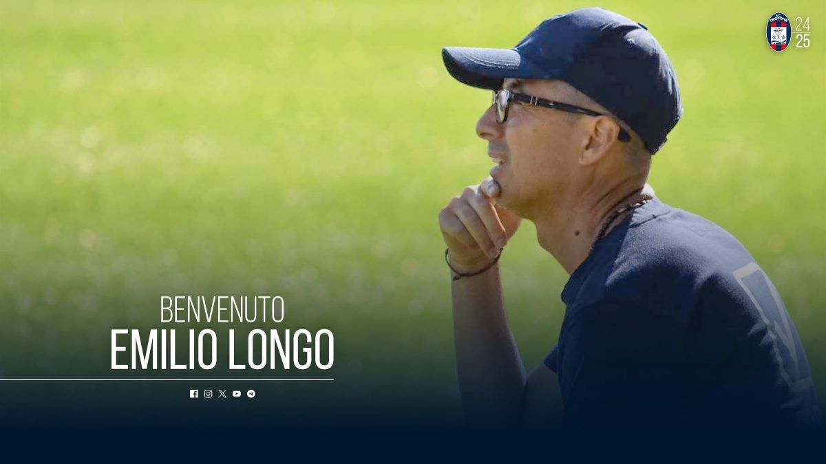 Fc Crotone, ecco il nuovo allenatore Emilio Longo