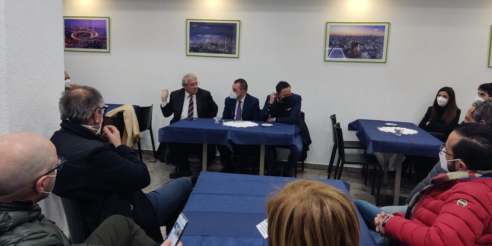 Belvedere marittimo, Magorno: «Con Rosato ho incontrato i tesserati del partito»