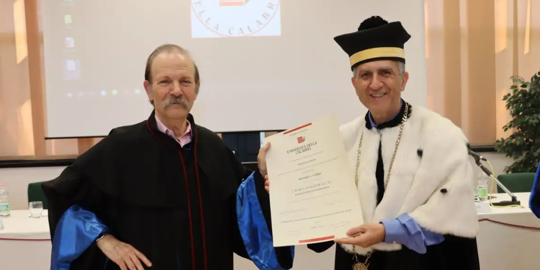 Unical, laurea ad honorem allo scienziato Vardi luminare dell’ingegneria informatica