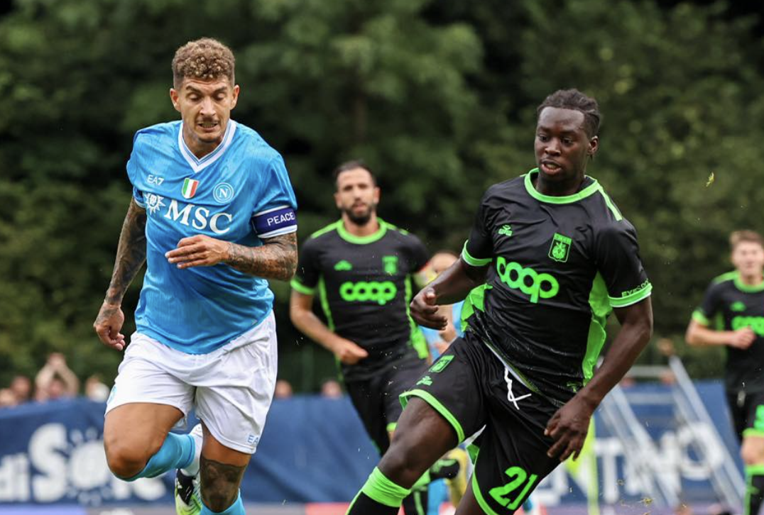 Sconfitta del Catanzaro contro il Napoli: finisce 2-1