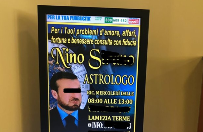 «L'Asp di Catanzaro pubblicizza l'astrologia». Ma l'azienda smentisce