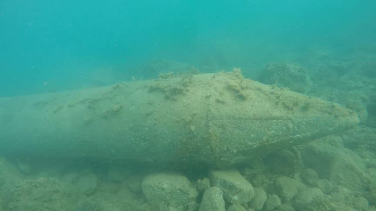 Ordigno scoperto al largo del Crotonese